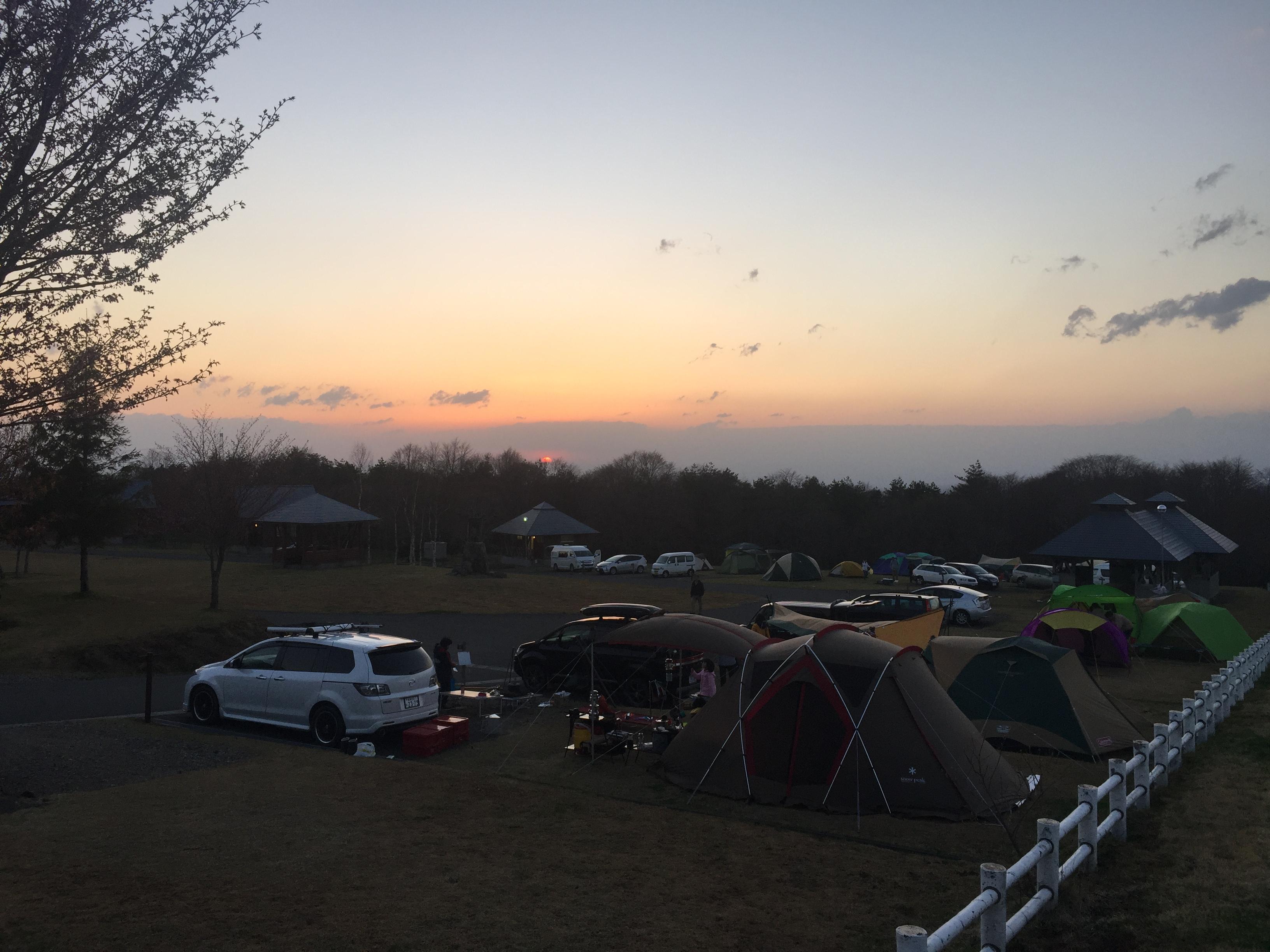種山高原星座の森キャンプ場